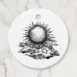 Etiquetas Para Lembrancinhas Sol Nublado