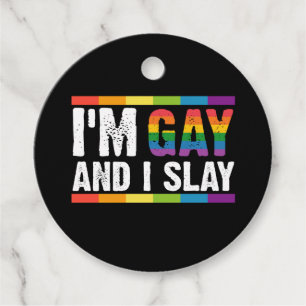 Etiquetas Para Lembrancinhas Sou Gay e Eu Mato Orgulho Gay LGBTQ+