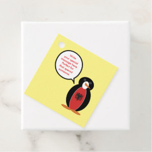 Etiquetas Para Lembrancinhas Sra. Penguin Personalizada Armênia