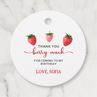 Etiquetas Para Lembrancinhas Strawberry Berry Primeiro Aniversário