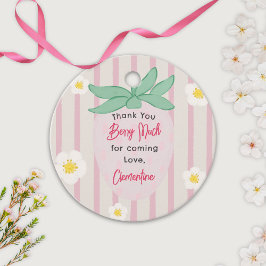 Etiquetas Para Lembrancinhas Strawberry Thank You Berry Much Favor Tag