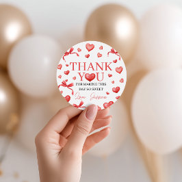 Etiquetas Para Lembrancinhas Sweetheart Thank You Favor Tag