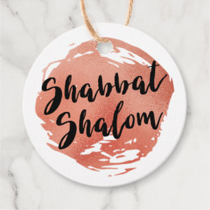 Etiquetas Para Lembrancinhas Tag personalizado Shalom de Shabbat