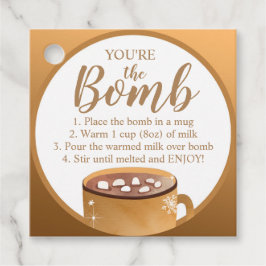 Etiquetas Para Lembrancinhas Tags de bomba de chocolate quente Você é o Cacau-B