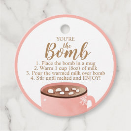 Etiquetas Para Lembrancinhas Tags de bomba de chocolate quente Você é o Cacau-B