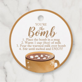 Etiquetas Para Lembrancinhas Tags de bomba de chocolate quente Você é o Cacau-B