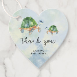 Etiquetas Para Lembrancinhas Tartaruga marinha - obrigado Chá de fraldas você f