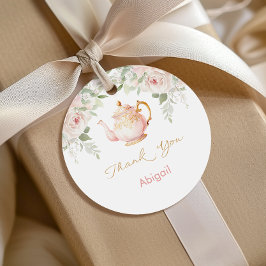 Etiquetas Para Lembrancinhas Tea Party Baby Shower