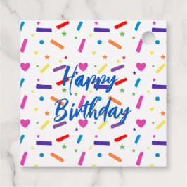 Etiquetas Para Lembrancinhas Tema de Festa de aniversário de borrifagem doce