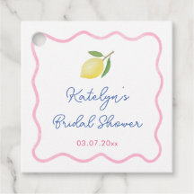 Tendência Pink Squiggle Main Squeeze Chá de Noiva