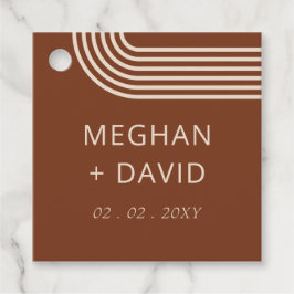 Etiquetas Para Lembrancinhas Terracotta Rustic Boho Archou Casamento Moderno