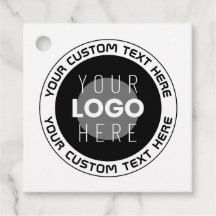 Texto circular editável e logotipo substituível | 