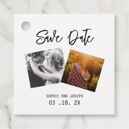 Etiquetas Para Lembrancinhas Texto e Foto Elegante Simples | Casamento de Códig