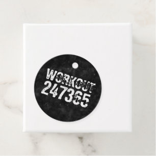 Etiquetas Para Lembrancinhas Texto vestido e arranhado Workout 247365 vintage