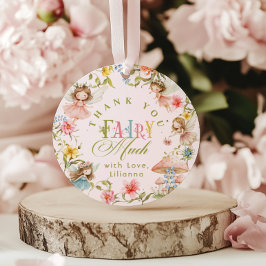 Etiquetas Para Lembrancinhas Thank you Fairy Much Fairy First Birthday Colorful