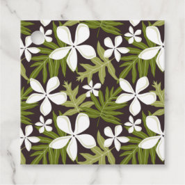 ETIQUETAS PARA LEMBRANCINHAS TIARE (COMBINAÇÃO OLIVADA)