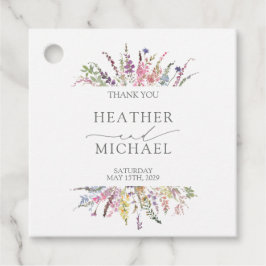 Etiquetas Para Lembrancinhas Trendy Elegant Wildflower Wedding