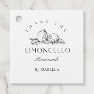 Etiquetas Para Lembrancinhas Trendy Homemade Lemon Limoncello