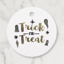 Etiquetas Para Lembrancinhas Trick or Treat Fantasma Chic Festa de Halloween Fa
