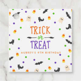 Etiquetas Para Lembrancinhas Trick ou Treat Halloween Aniversário temático tag