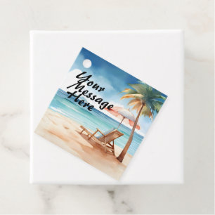 Etiquetas Para Lembrancinhas Tropical Beach Party