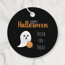 Etiquetas Para Lembrancinhas Truque Ou Tratar Feliz Fantasma De Halloween Spook