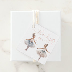 Etiquetas Para Lembrancinhas Tutu Cute Elegante Ballerina Aniversário Obrigado