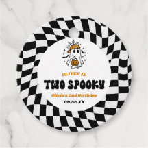 Two Spooky Halloween Retro 2nd Birthday Party