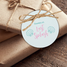 Etiquetas Para Lembrancinhas Última Festa de solteira de Mermaid Shell Beach