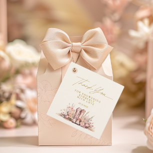 Etiquetas Para Lembrancinhas Últimas Botas Rodeio Florais Chuveiro de Noiva Cau