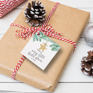 Etiquetas Para Lembrancinhas Um Alegre Chuveiro de Noiva de Natal