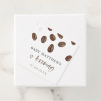 Um Bebê Está Preparando Grãos de Café para o Chá d