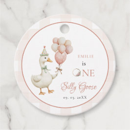 Etiquetas Para Lembrancinhas Um Bobo ganso primeiro aniversario bebê