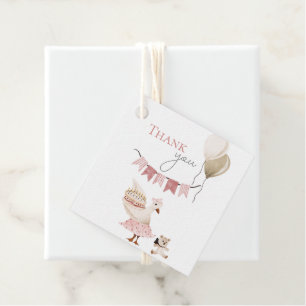 Etiquetas Para Lembrancinhas Um Bobo Vintage Aniversário Goose Obrigado