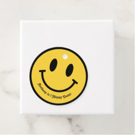 Etiquetas Para Lembrancinhas "Um cara feliz" - Festa de aniversário dos sorriso