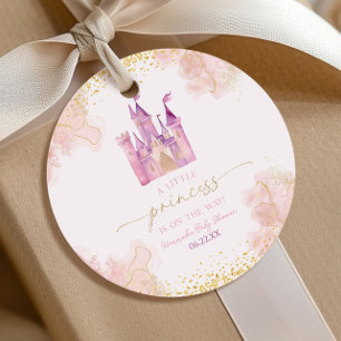 Etiquetas Para Lembrancinhas Um Chá de fraldas do Castelo Real da Princesa