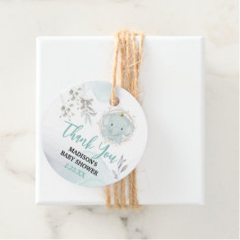 Etiquetas Para Lembrancinhas Um pequeno chá de fraldas de elefante