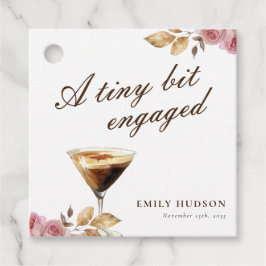 Etiquetas Para Lembrancinhas Um Pouco de Espresso Martini Chá de Noiva