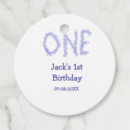 Etiquetas Para Lembrancinhas Um primeiro aniversario moderno de menino brilhant