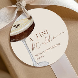 Etiquetas Para Lembrancinhas Um Tini Bit Older Expresso Martini Chá de Noiva