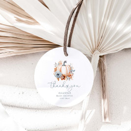 Etiquetas Para Lembrancinhas Uma Pequena Abóbora Está A Caminho Do Chá de frald