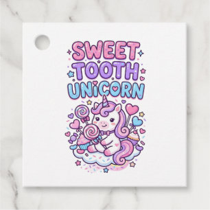 Etiquetas Para Lembrancinhas Unicórnio Doce Dente Unicórnio Fofo Pastel Present