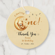 Urso Bebê Bonito Dormindo No primeiro aniversario 