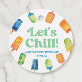 Etiquetas Para Lembrancinhas Vamos Azul-Chill Festa de aniversário do picolé az
