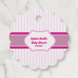 Etiquetas Para Lembrancinhas Vamos Bebê vamos festejar rosa e boneca preta