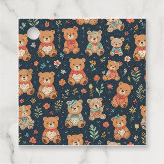 Etiquetas Para Lembrancinhas Vamos come com um urso fofo