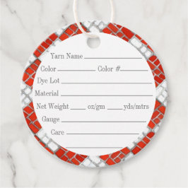 Etiquetas Para Lembrancinhas VERMELHA VERMELHA MARCAS DE Feira redonda de 2"