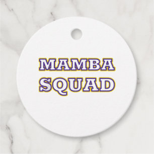 Etiquetas Para Lembrancinhas Vestuário engraçado do Mamba Squad para Cobra Love
