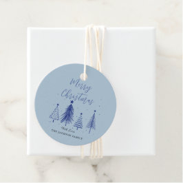 Etiquetas Para Lembrancinhas Vetor de Árvore de Natal Feliz Natal