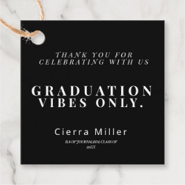 Etiquetas Para Lembrancinhas Víblias de graduação em preto e branco Apenas obri